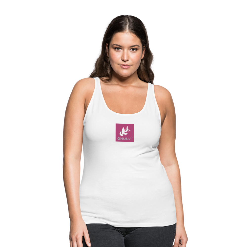 Women’s Premium Tank Top - white