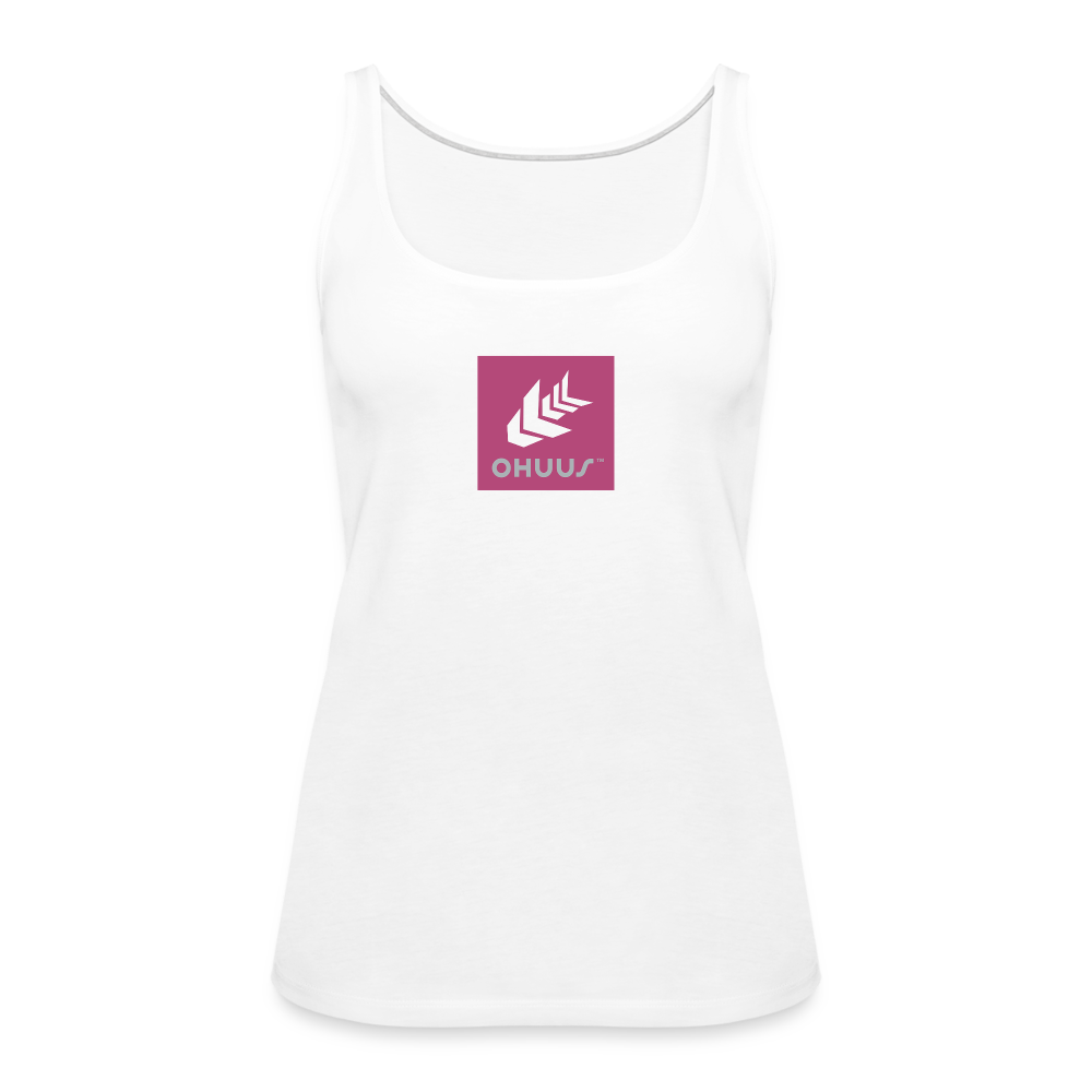 Women’s Premium Tank Top - white