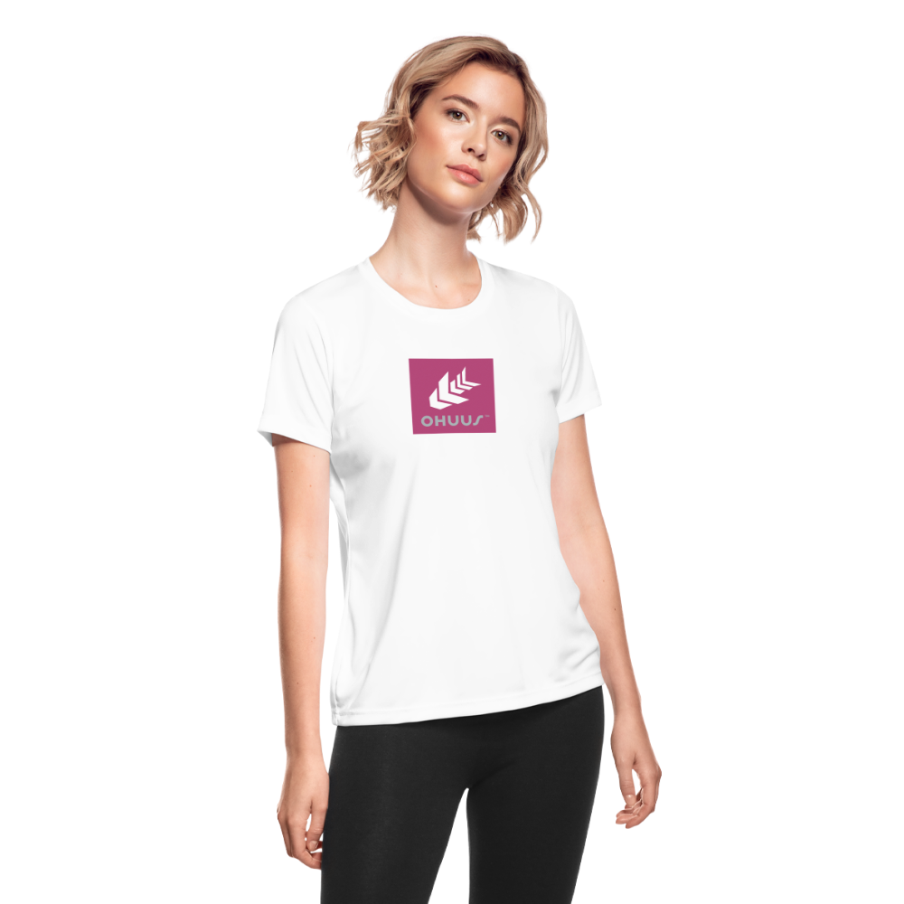 Women's Moisture Wicking Performance T-Shirt - white