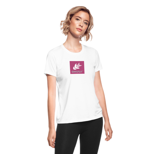 Women's Moisture Wicking Performance T-Shirt - white