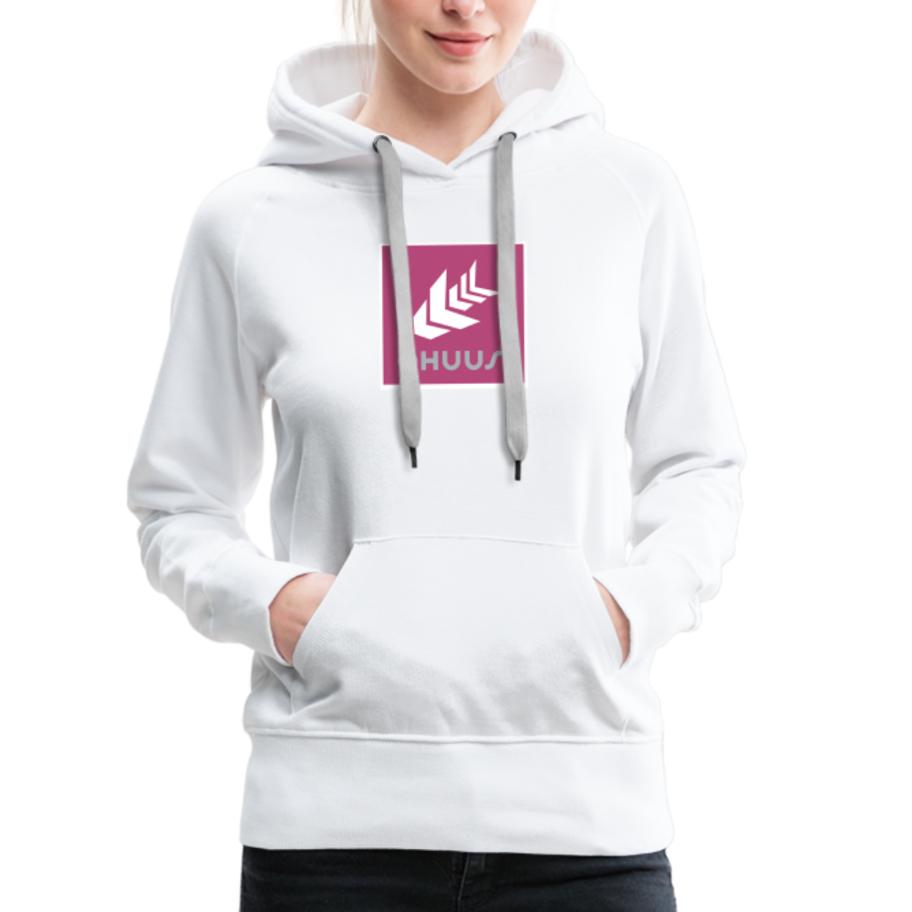 Women’s Premium Hoodie - white