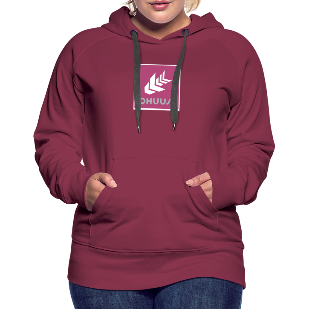 Women’s Premium Hoodie - burgundy