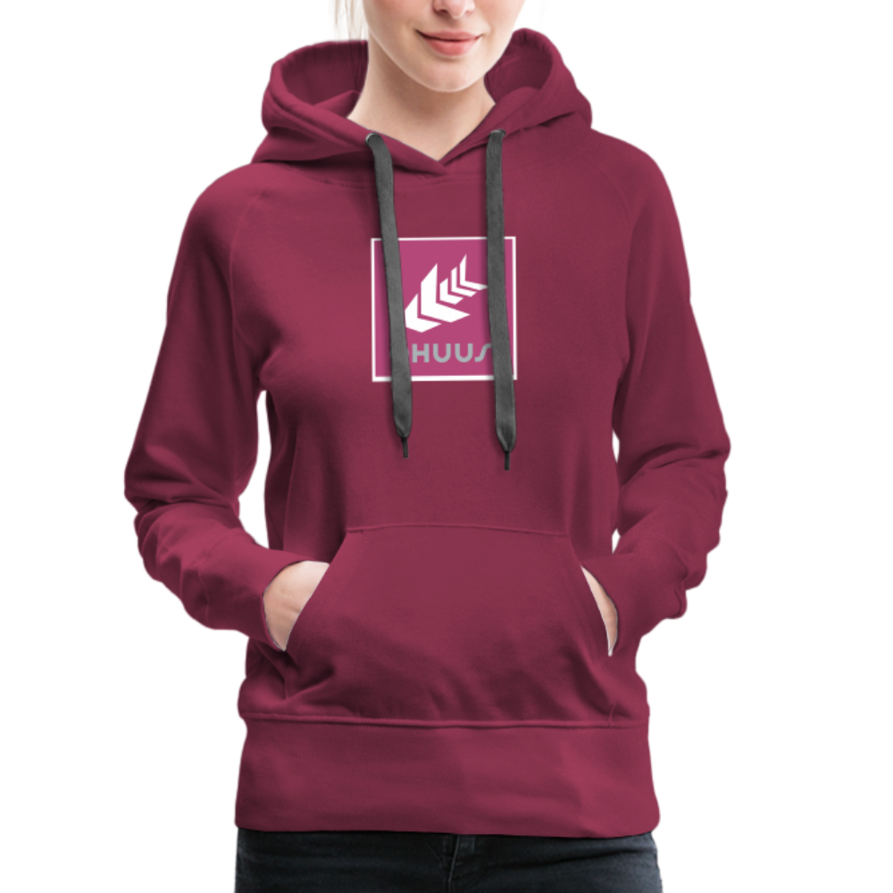 Women’s Premium Hoodie - burgundy