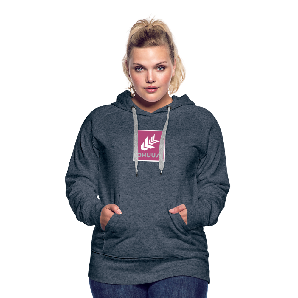 Women’s Premium Hoodie - heather denim