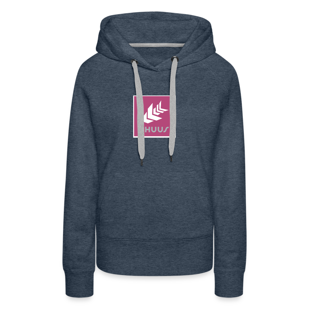 Women’s Premium Hoodie - heather denim