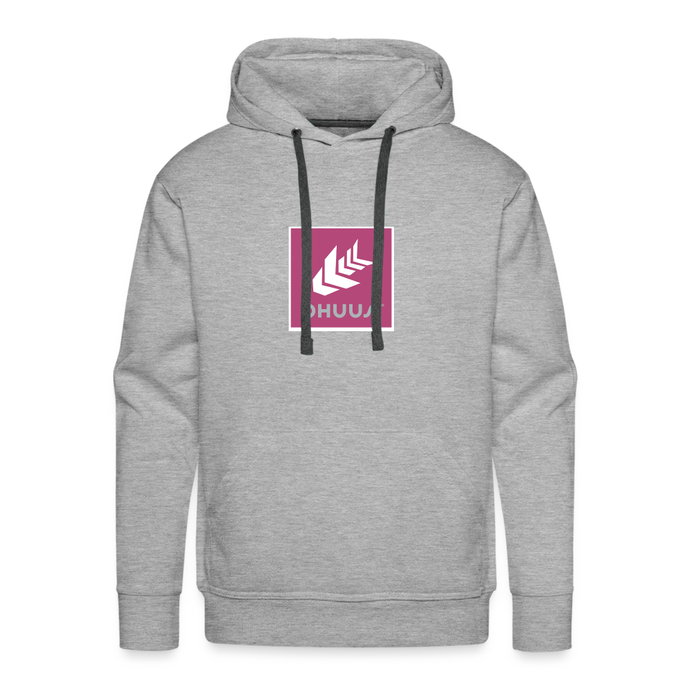 Men’s Premium Hoodie - heather grey