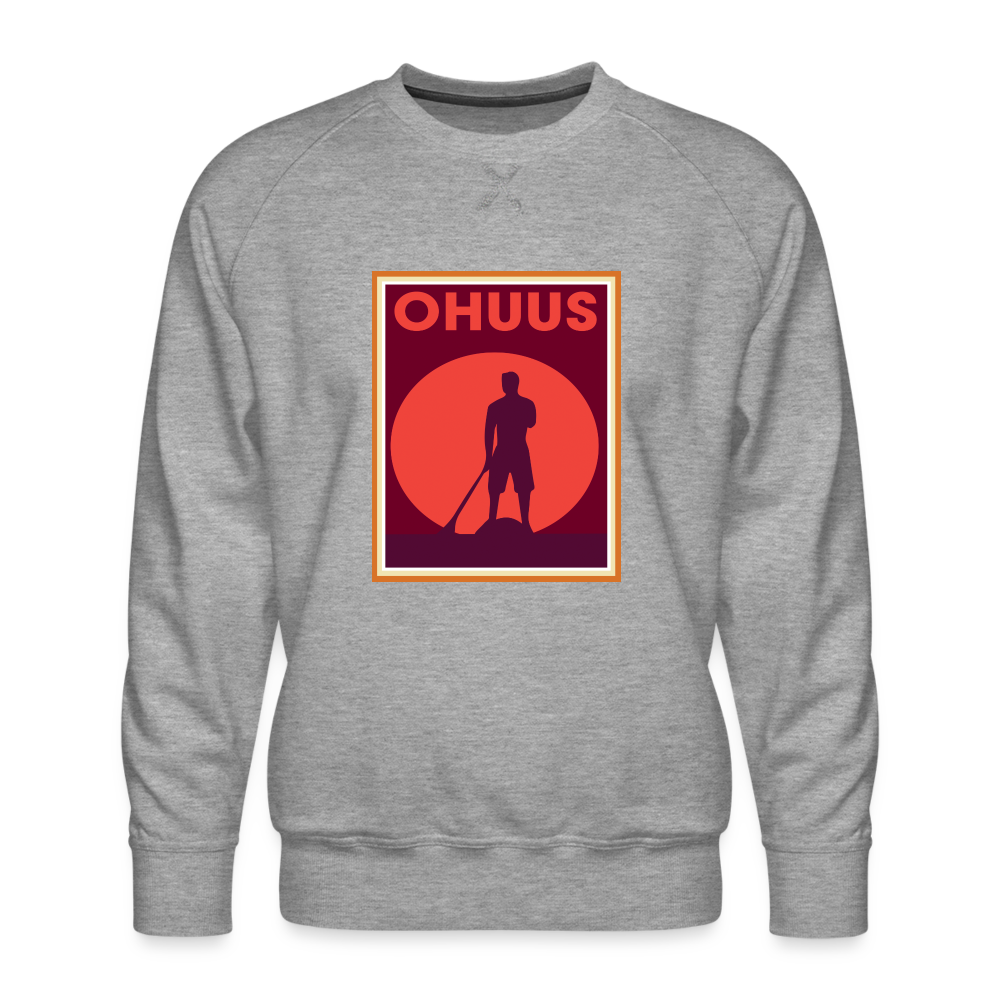 Men’s Premium Sweatshirt - heather grey