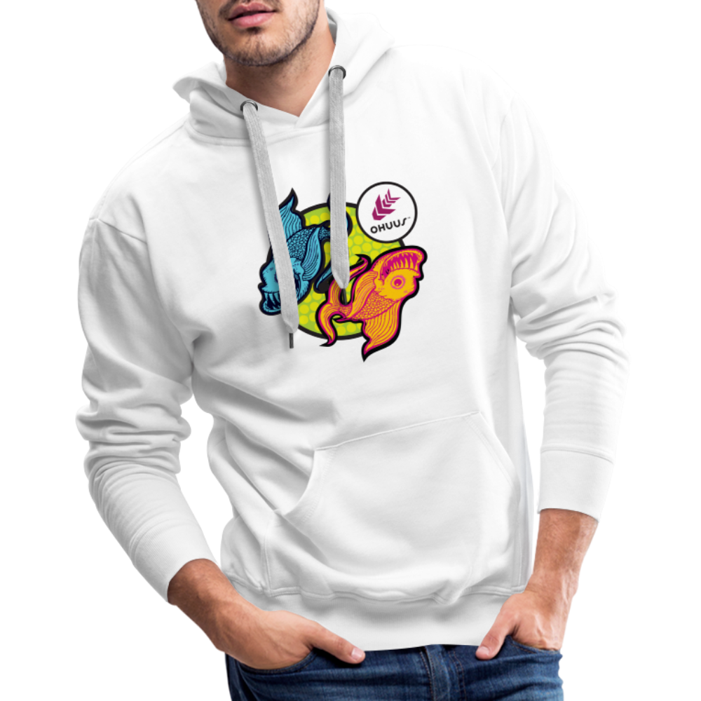 Ohuus Men’s Premium Hoodie - white