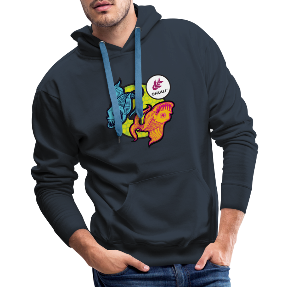 Ohuus Men’s Premium Hoodie - navy