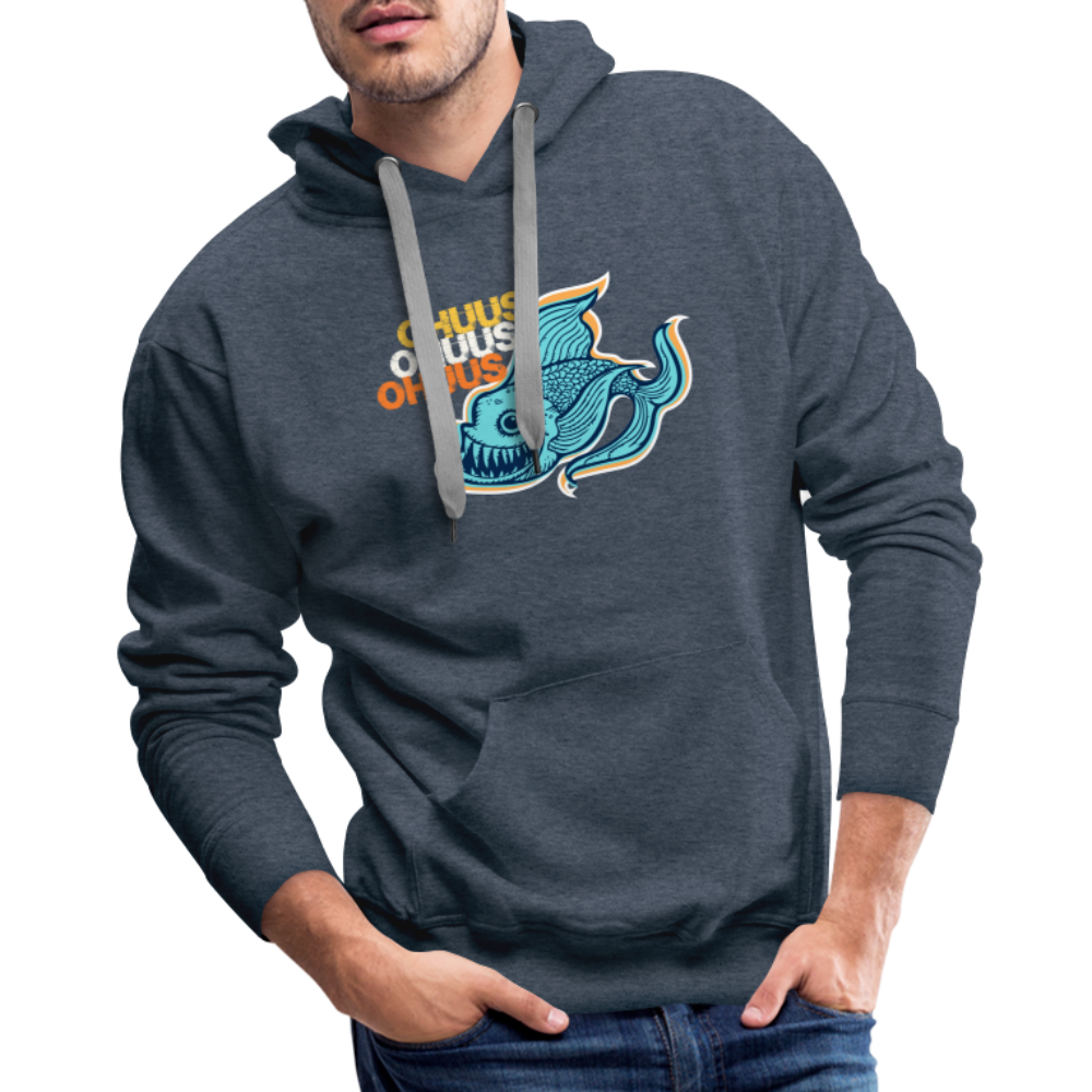 Men’s Premium Hoodie - heather denim