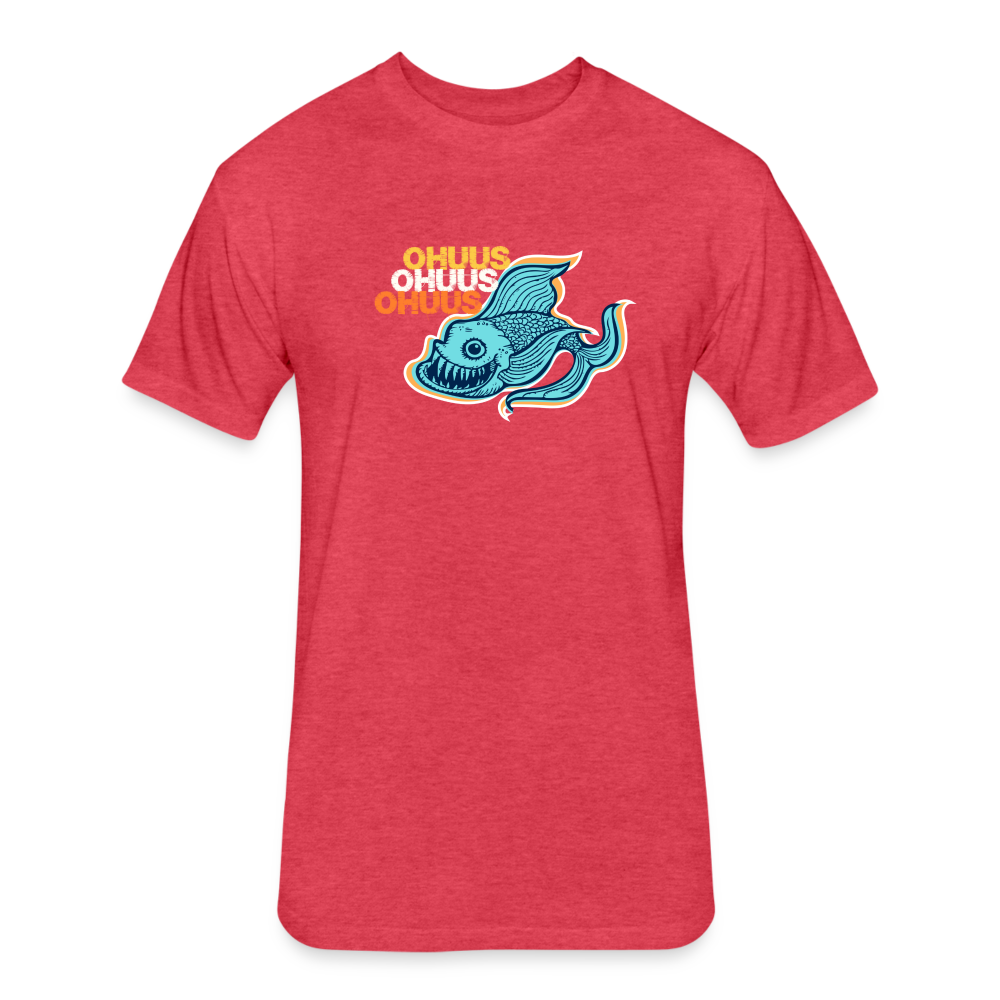 OHUSS Color T-Shirt by Next Level - heather red