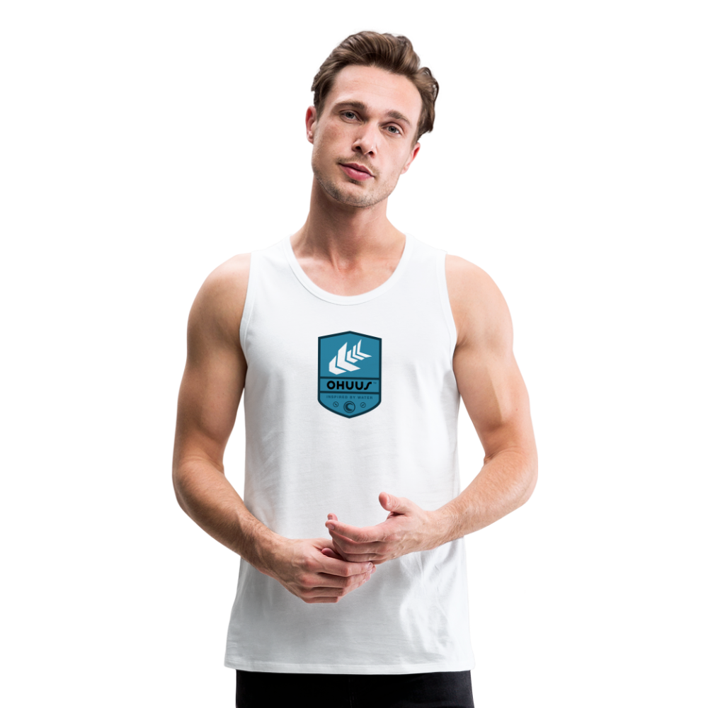 Men’s Premium Tank - white