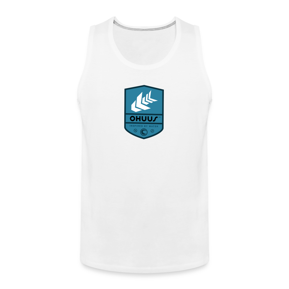 Men’s Premium Tank - white