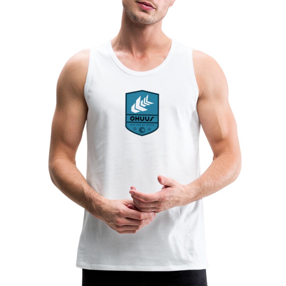 Men’s Premium Tank - white