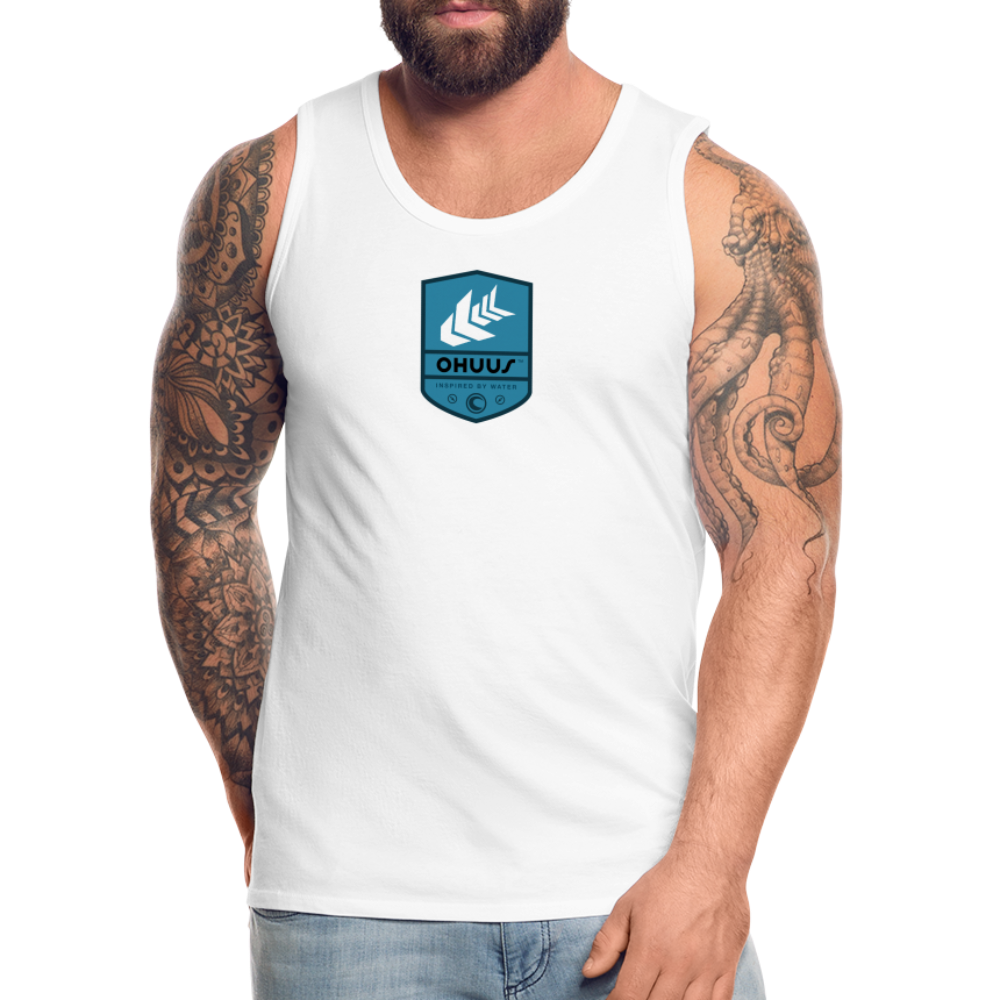 Men’s Premium Tank - white