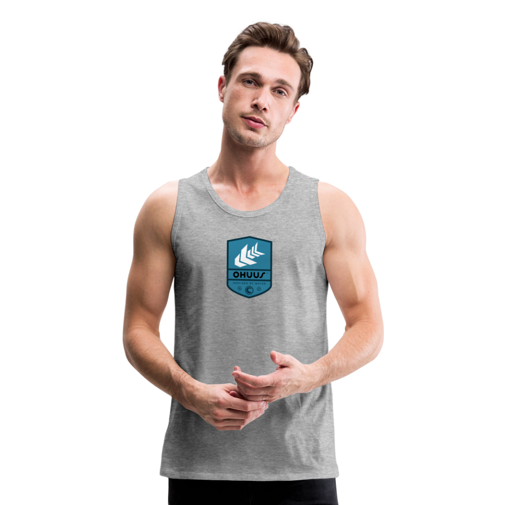 Men’s Premium Tank - heather gray