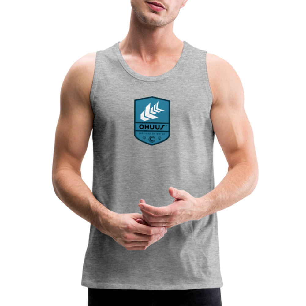 Men’s Premium Tank - heather gray