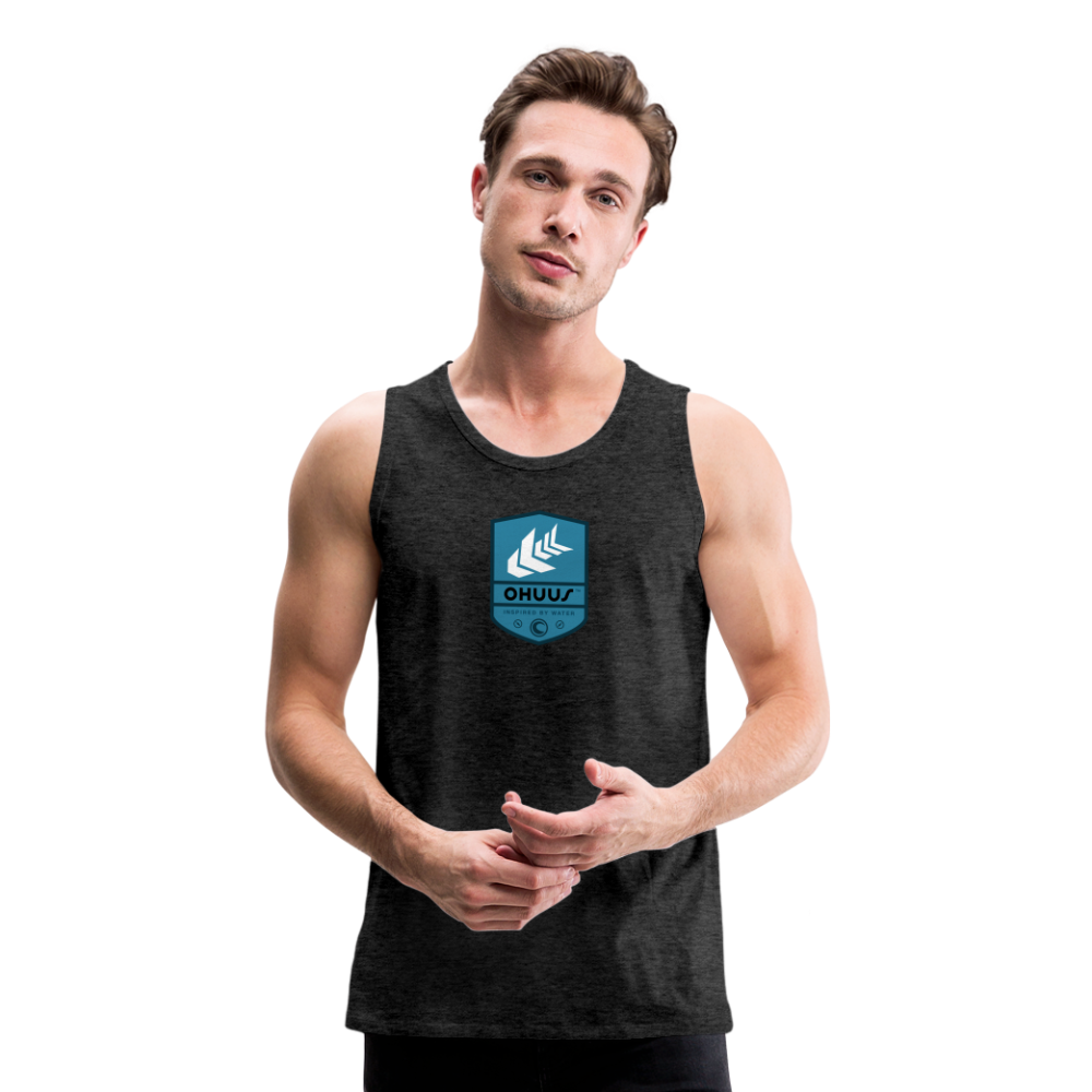 Men’s Premium Tank - charcoal grey