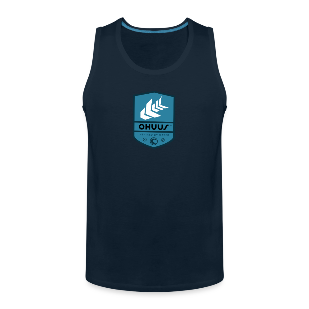 Men’s Premium Tank - deep navy