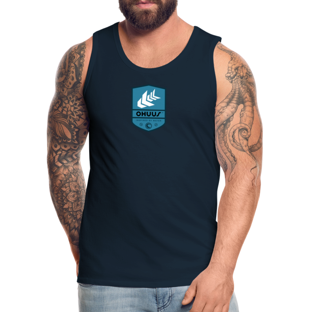 Men’s Premium Tank - deep navy