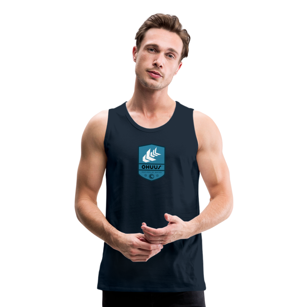 Men’s Premium Tank - deep navy