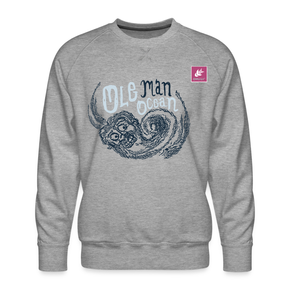 Men’s Premium Sweatshirt - heather grey