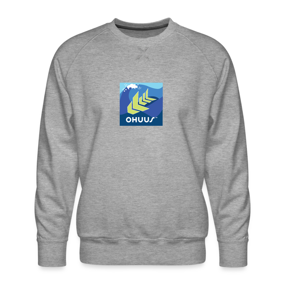 Men’s Premium Sweatshirt - heather grey