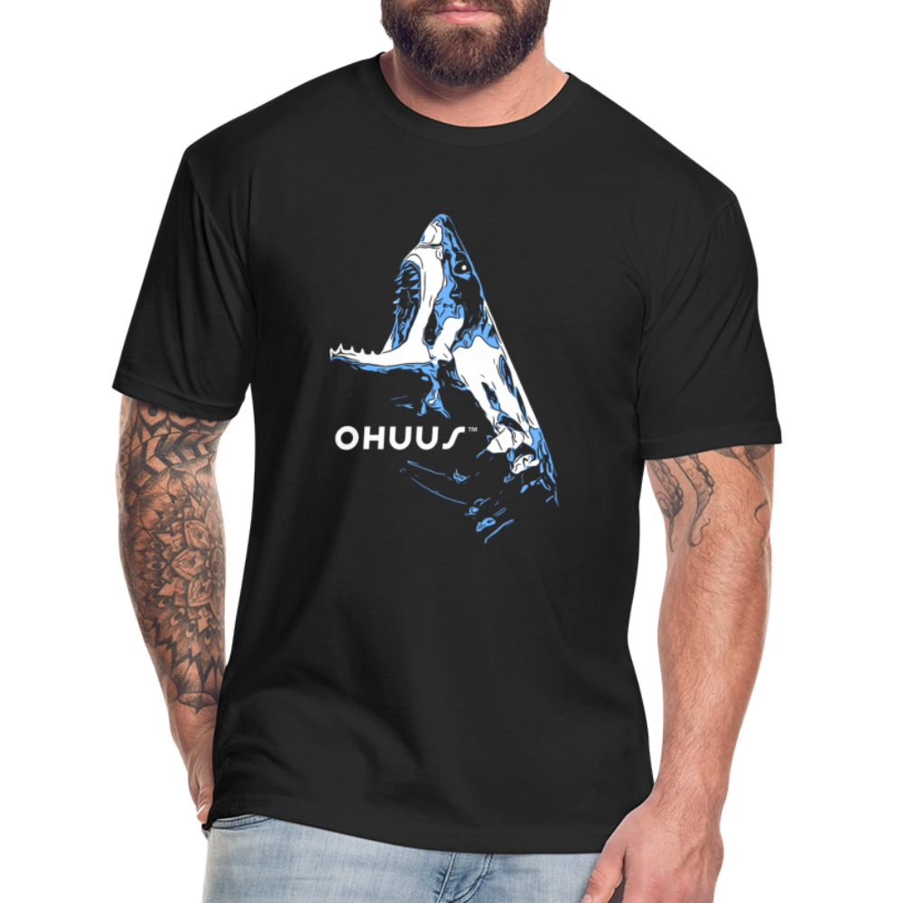 Ohuus the Great Fitted Cotton/Poly T-Shirt - black