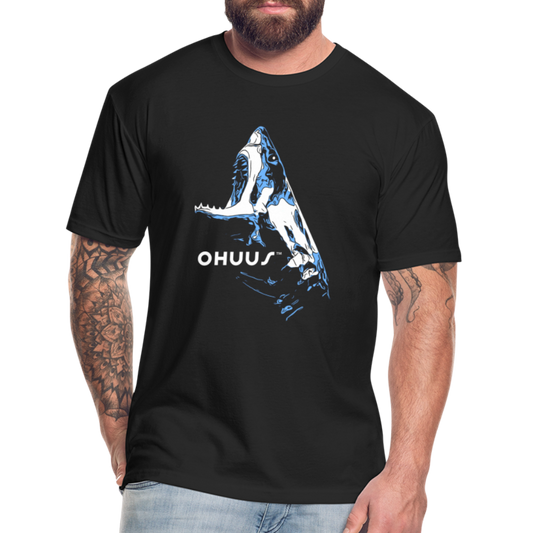 Ohuus the Great Fitted Cotton/Poly T-Shirt - black