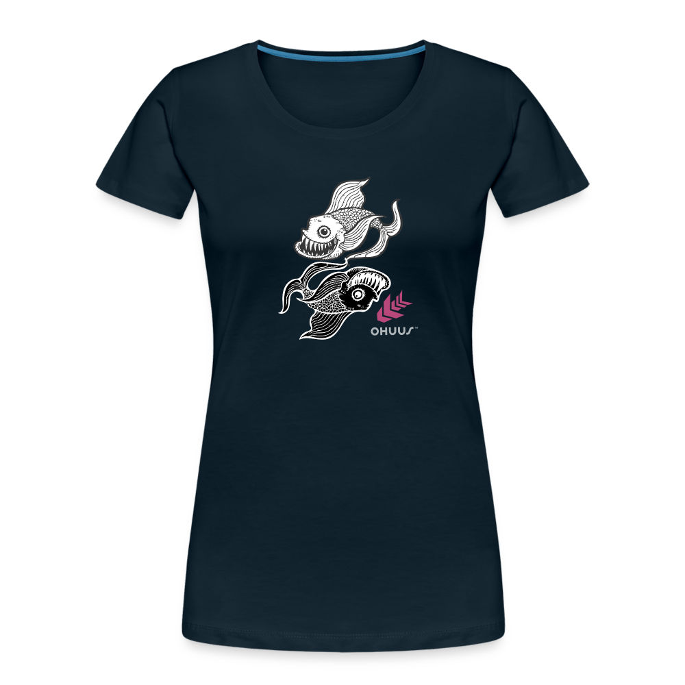 Women’s Premium Organic T-Shirt - deep navy