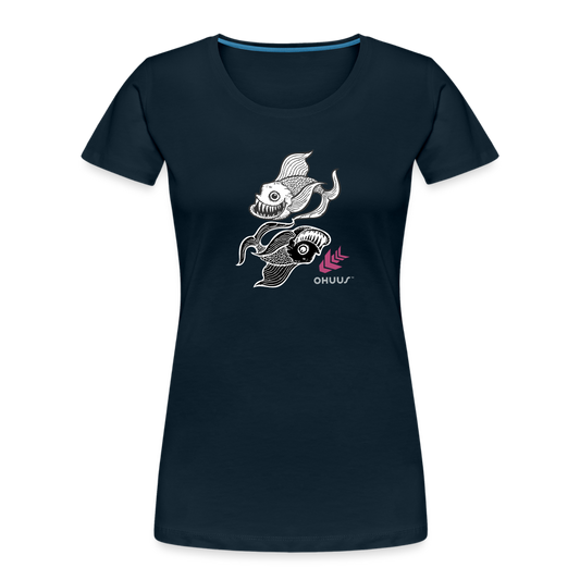 Women’s Premium Organic T-Shirt - deep navy