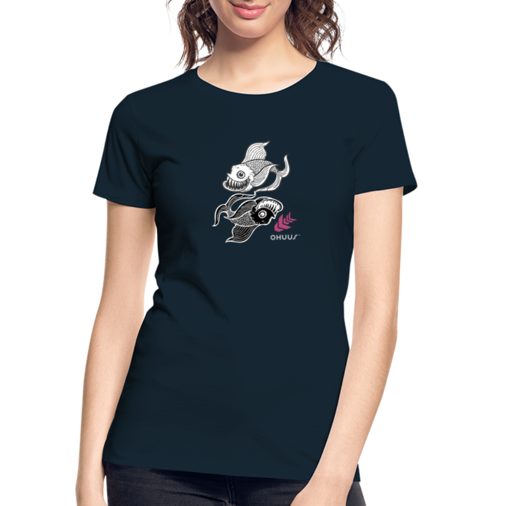 Women’s Premium Organic T-Shirt - deep navy